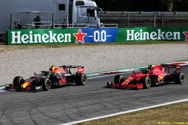 В Red Bull Racing опасаются конкуренции со стороны Ferrari
