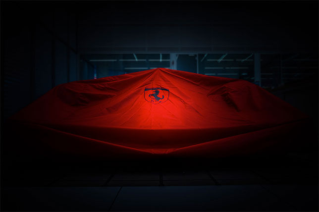 Изображение новой Ferrari оказалось в сети