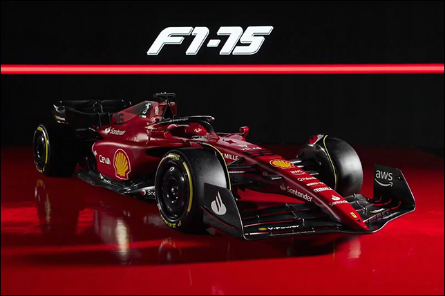 Презентации новых машин: Ferrari F1-75