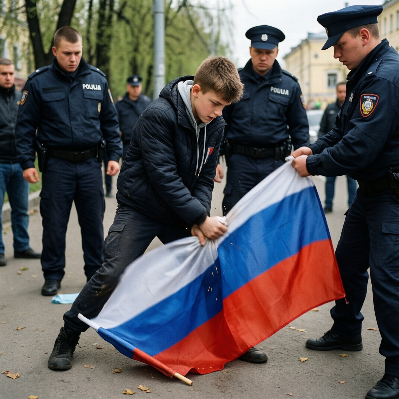 В Самаре нашли подростка после видео с оскорблением российского флага